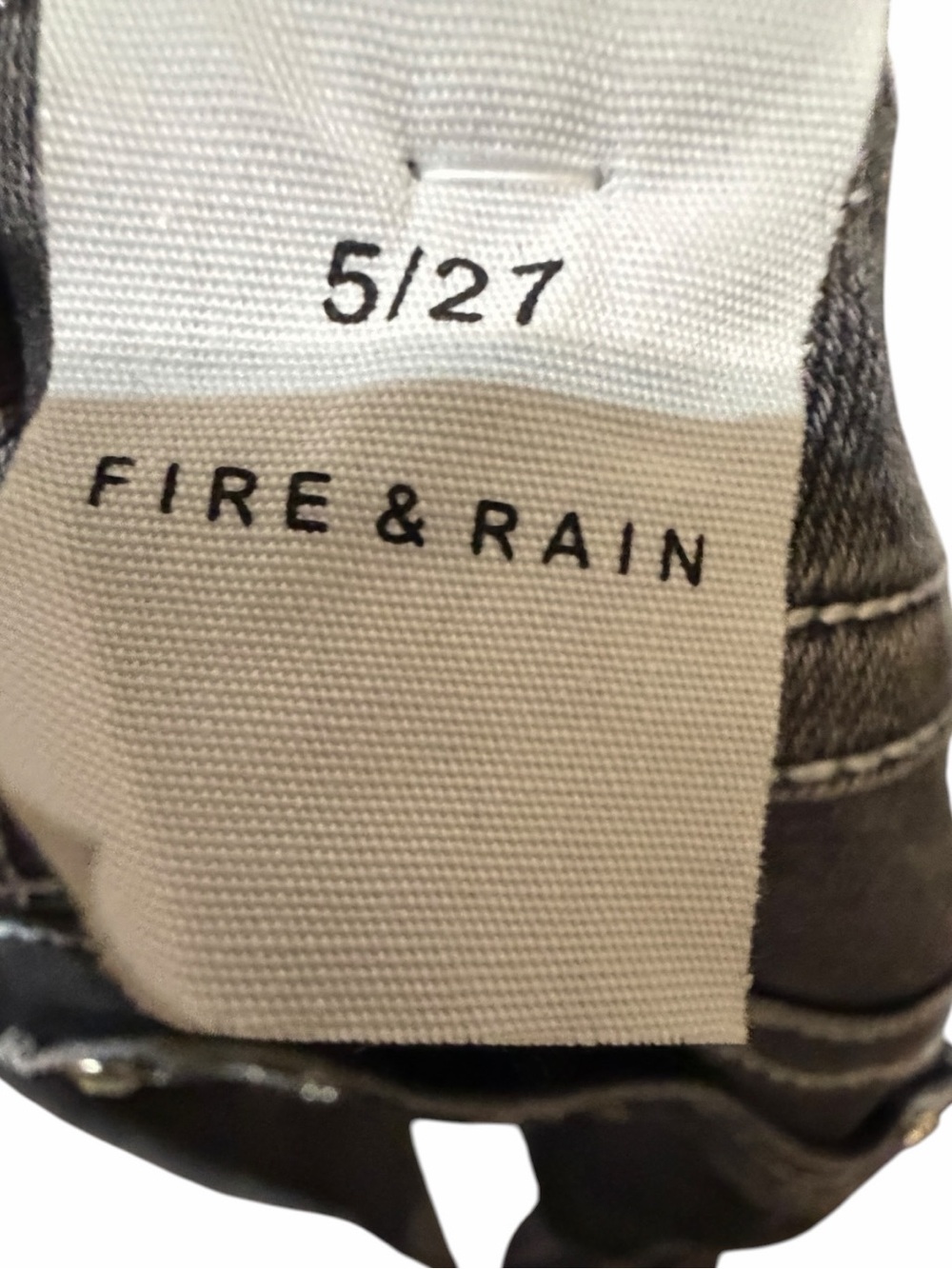 Fire & Rain Slim Mid-Rise Charcoal Bootcut Jeans - Picture 9 of 9
